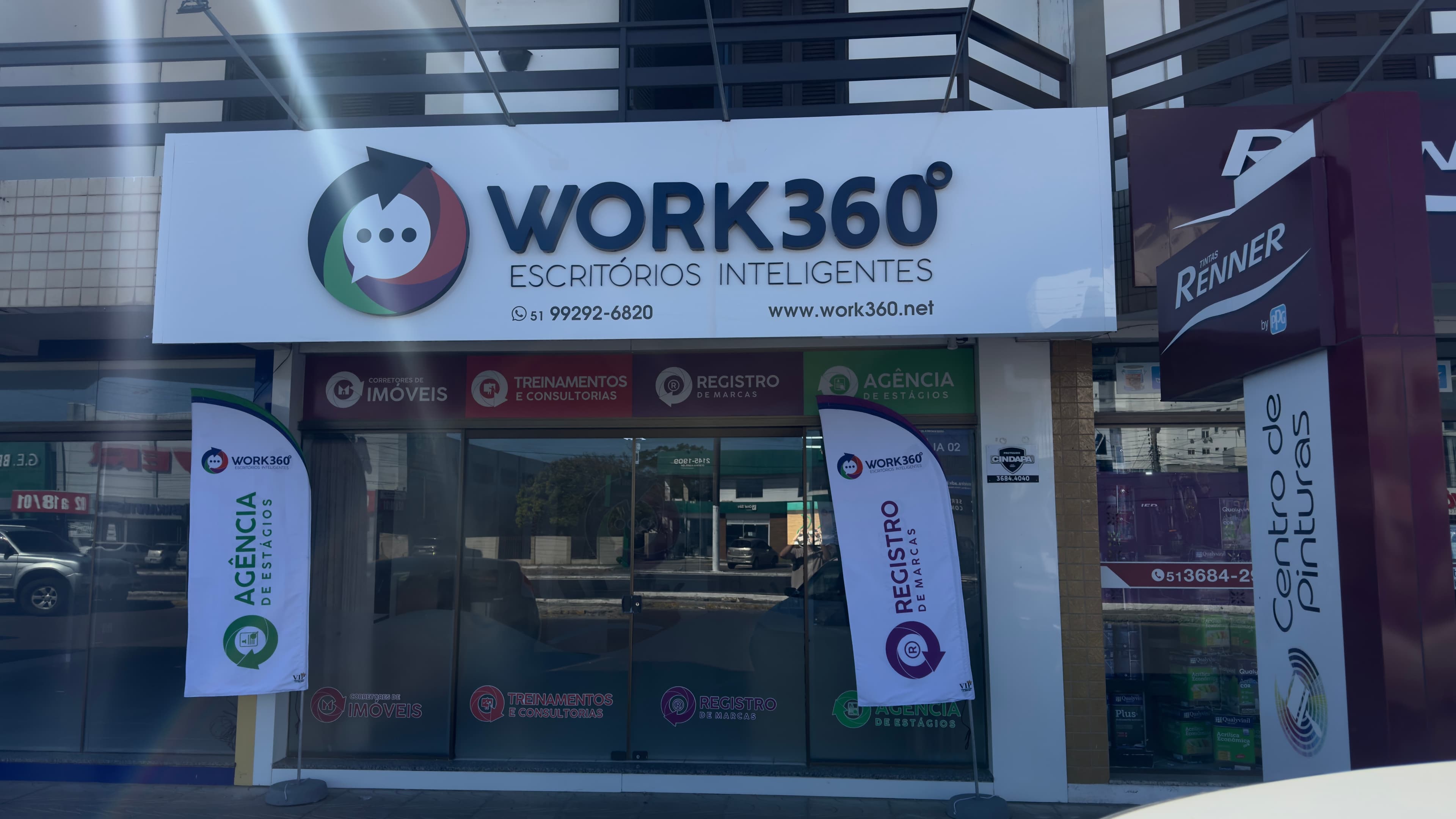 Fachada do Work 360