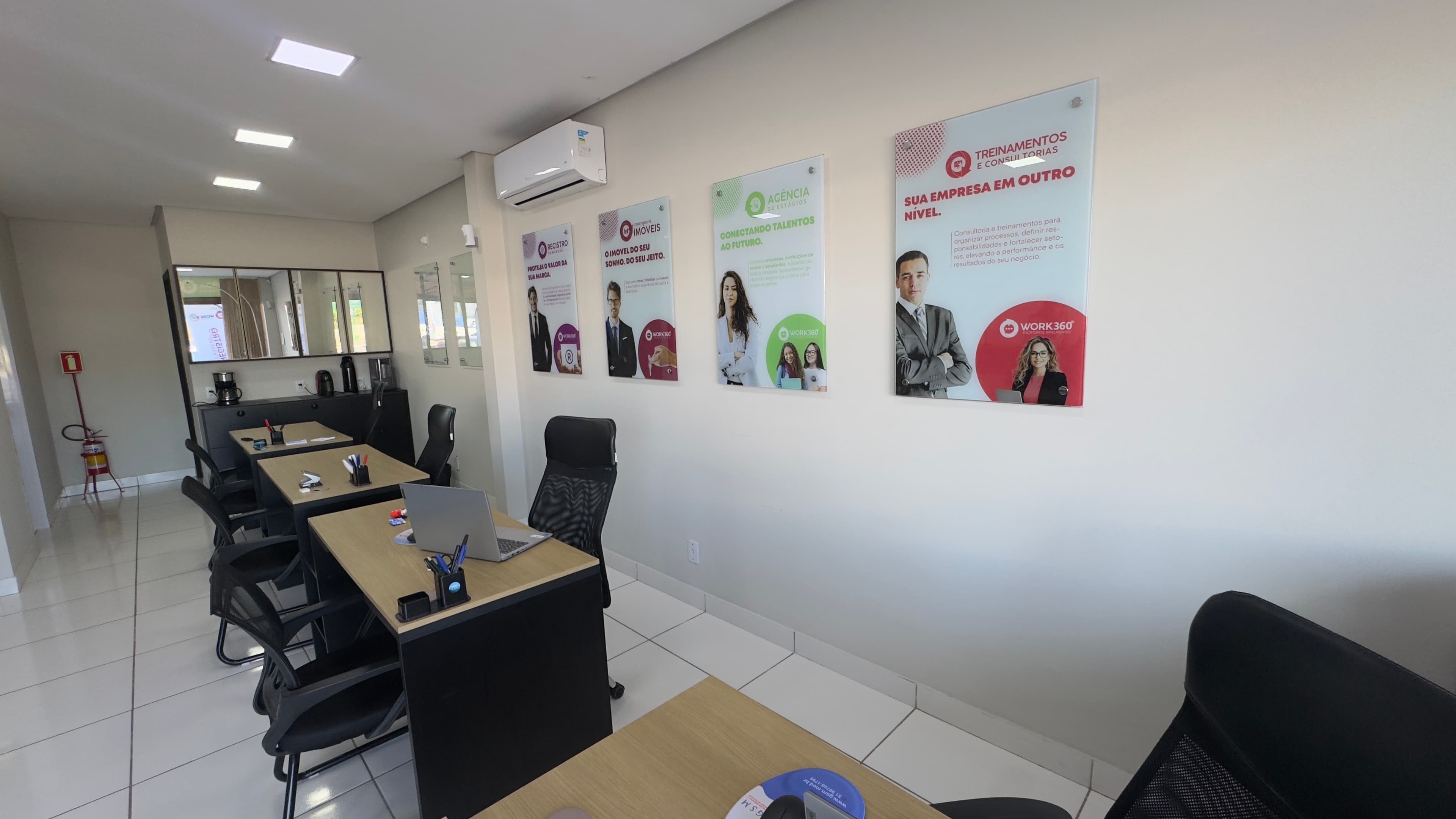 Interior do Work 360